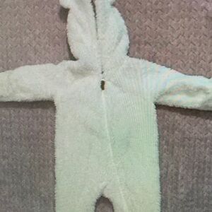 Cozy White Kids Hooded Jacket